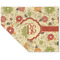 Fall Flowers Linen Placemat - Folded Corner (double side)