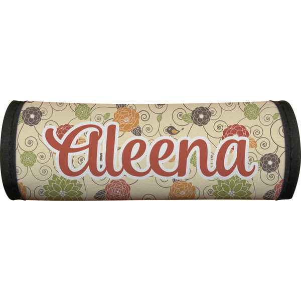 Fall Flowers Luggage Handle Wrap