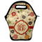 Fall Flowers Lunch Bag w/ Monogram