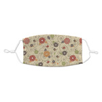 Fall Flowers Kid's Cloth Face Mask