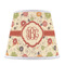 Fall Flowers Poly Film Empire Lampshade - Front View