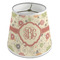 Fall Flowers Poly Film Empire Lampshade - Angle View