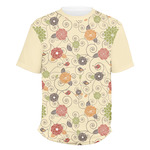 Fall Flowers Men's Crew T-Shirt - 3X Large