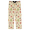 Fall Flowers Mens Pajama Pants - XS