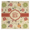 Fall Flowers Microfiber Dish Towel (Personalized)