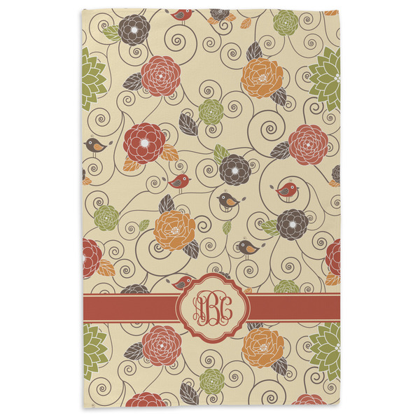 Fall Flowers Microfiber Dish Towel - APPROVAL