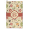 Fall Flowers Microfiber Golf Towel (Personalized)
