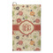 Fall Flowers Microfiber Golf Towels - Small - FRONT
