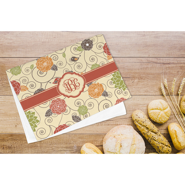 Fall Flowers Microfiber Kitchen Towel - LIFESTYLE