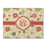 Fall Flowers Microfiber Screen Cleaner (Personalized)