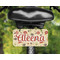 Fall Flowers Mini License Plate on Bicycle - LIFESTYLE Two holes