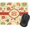 Fall Flowers Rectangular Mouse Pad