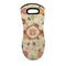 Fall Flowers Neoprene Oven Mitt w/ Monograms