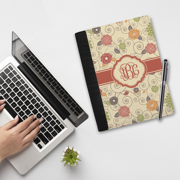 Fall Flowers Notebook Padfolio - LIFESTYLE (large)