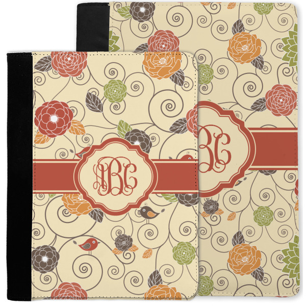Fall Flowers Notebook Padfolio - MAIN