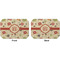 Fall Flowers Octagon Placemat - Double Print Front and Back