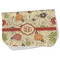 Fall Flowers Burp Cloth - Fleece w/ Monogram