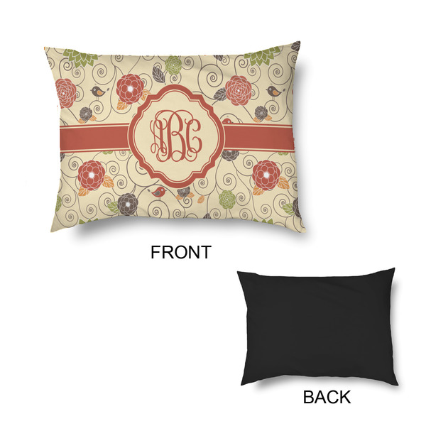 Fall Flowers Outdoor Dog Beds - Small - APPROVAL