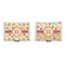 Fall Flowers  Outdoor Rectangular Throw Pillow (Front and Back)