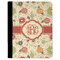 Fall Flowers Padfolio Clipboards - Large - FRONT