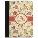Fall Flowers Padfolio Clipboard - Small (Personalized)