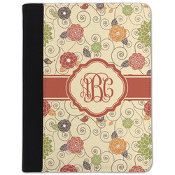 Fall Flowers Padfolio Clipboard - Small (Personalized)
