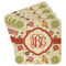Fall Flowers Paper Coasters - Front/Main
