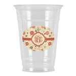 Fall Flowers Party Cups - 16oz (Personalized)