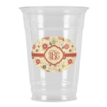 Fall Flowers Party Cups - 16oz (Personalized)