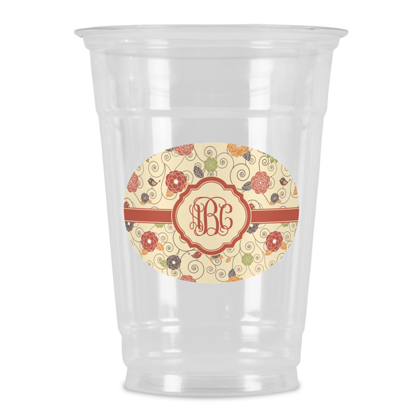 Custom Fall Flowers Party Cups - 16oz (Personalized)