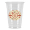 Fall Flowers Party Cups - 16oz - Front/Main