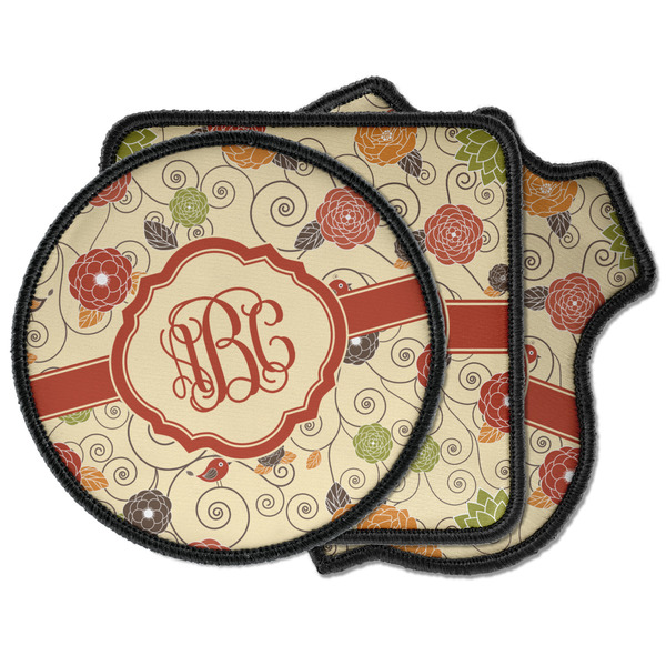 Custom Fall Flowers Iron on Patches (Personalized)