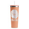 Fall Flowers RTIC Everyday Tumbler with Straw - 28oz - Peach - Single-Sided (Personalized)