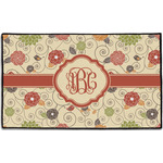 Fall Flowers Door Mat - 60"x36" (Personalized)