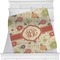 Fall Flowers Personalized Blanket
