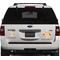 Fall Flowers Personalized Car Magnets on Ford Explorer