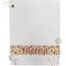 Fall Flowers Personalized Golf Towel