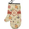 Fall Flowers Left Oven Mitt (Personalized)