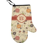 Fall Flowers Oven Mitt (Personalized)