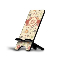 Fall Flowers Cell Phone Stand (Large) (Personalized)