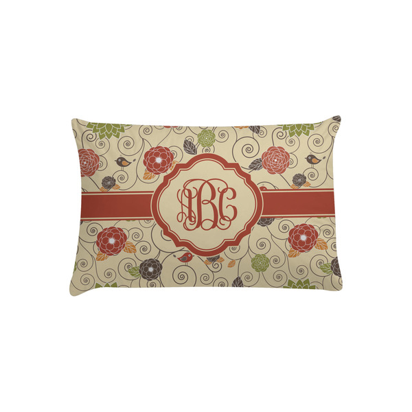 Custom Fall Flowers Pillow Case - Toddler (Personalized)