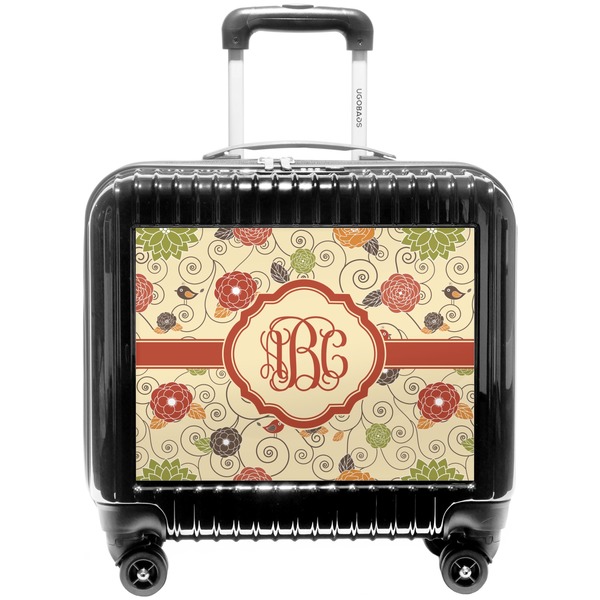 Custom Fall Flowers Pilot / Flight Suitcase (Personalized)