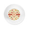 Fall Flowers Plastic Party Appetizer & Dessert Plates - Approval