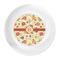 Fall Flowers Plastic Party Dinner Plates - Approval