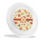 Fall Flowers Plastic Party Dinner Plates - 10" (Personalized)
