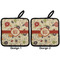 Fall Flowers Pot Holders - Set of 2 APPROVAL
