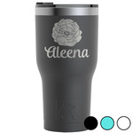 Fall Flowers RTIC Tumbler - 30 oz (Personalized)