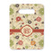 Fall Flowers Rectangle Trivet with Handle - FRONT
