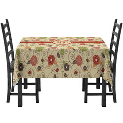 Fall Flowers Tablecloth (Personalized)
