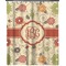 Fall Flowers Extra Long Shower Curtain - 70"x84" (Personalized)